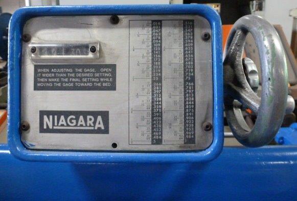 10 GA x 4' NIAGARA ... SHEET METAL SHEAR